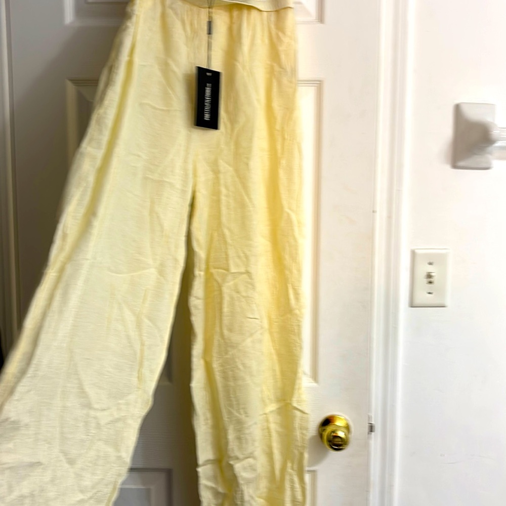Beachy flowy long pants